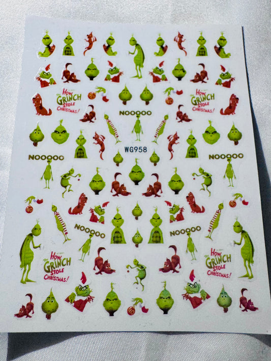 The grinch sticker 1