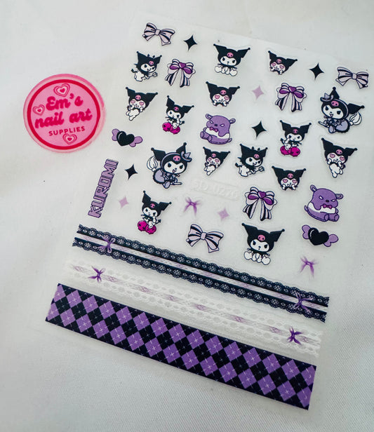 kuromi sticker 1