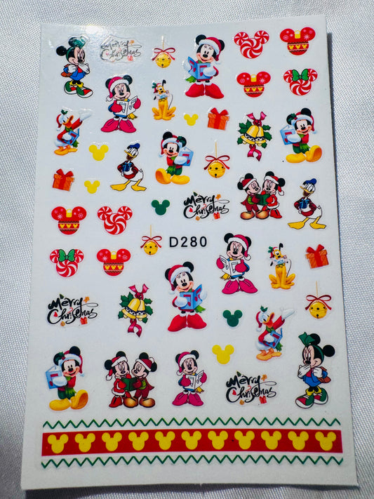 Mickey Mouse Christmas sticker 1