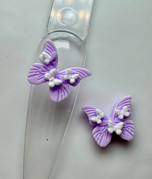 Purple butterfly’s