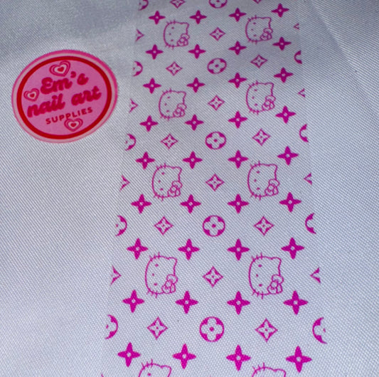 Hello kitty lv foil