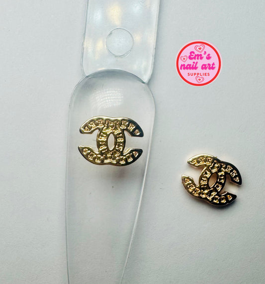Classic c logo charm