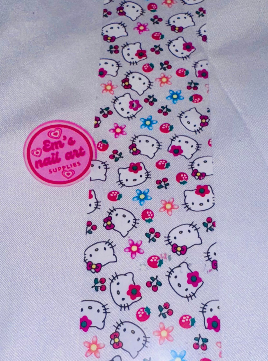 Hello kitty & flowers foils