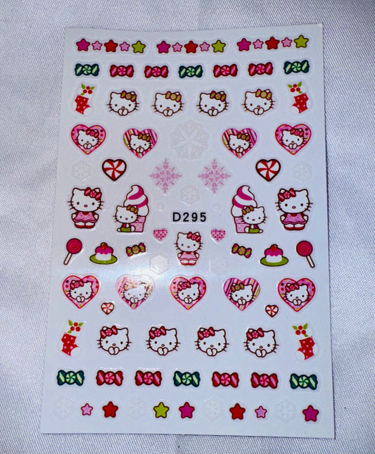 Hello kitty Christmas sticker 2