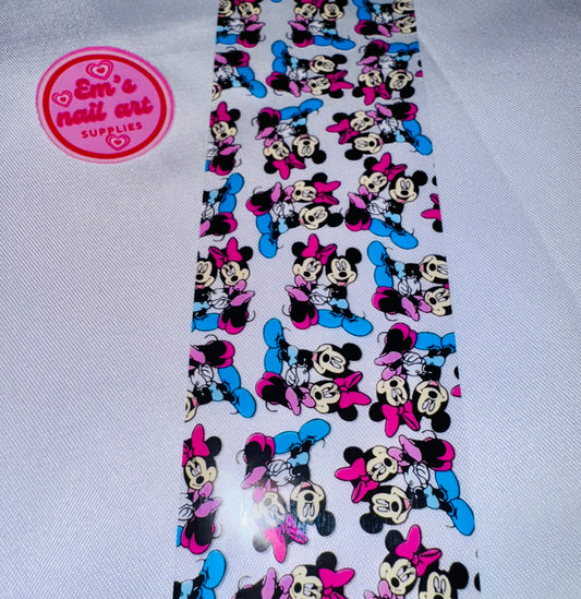 mickey & Minnie foil