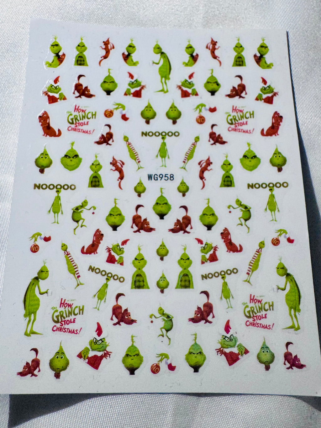 The grinch sticker 1