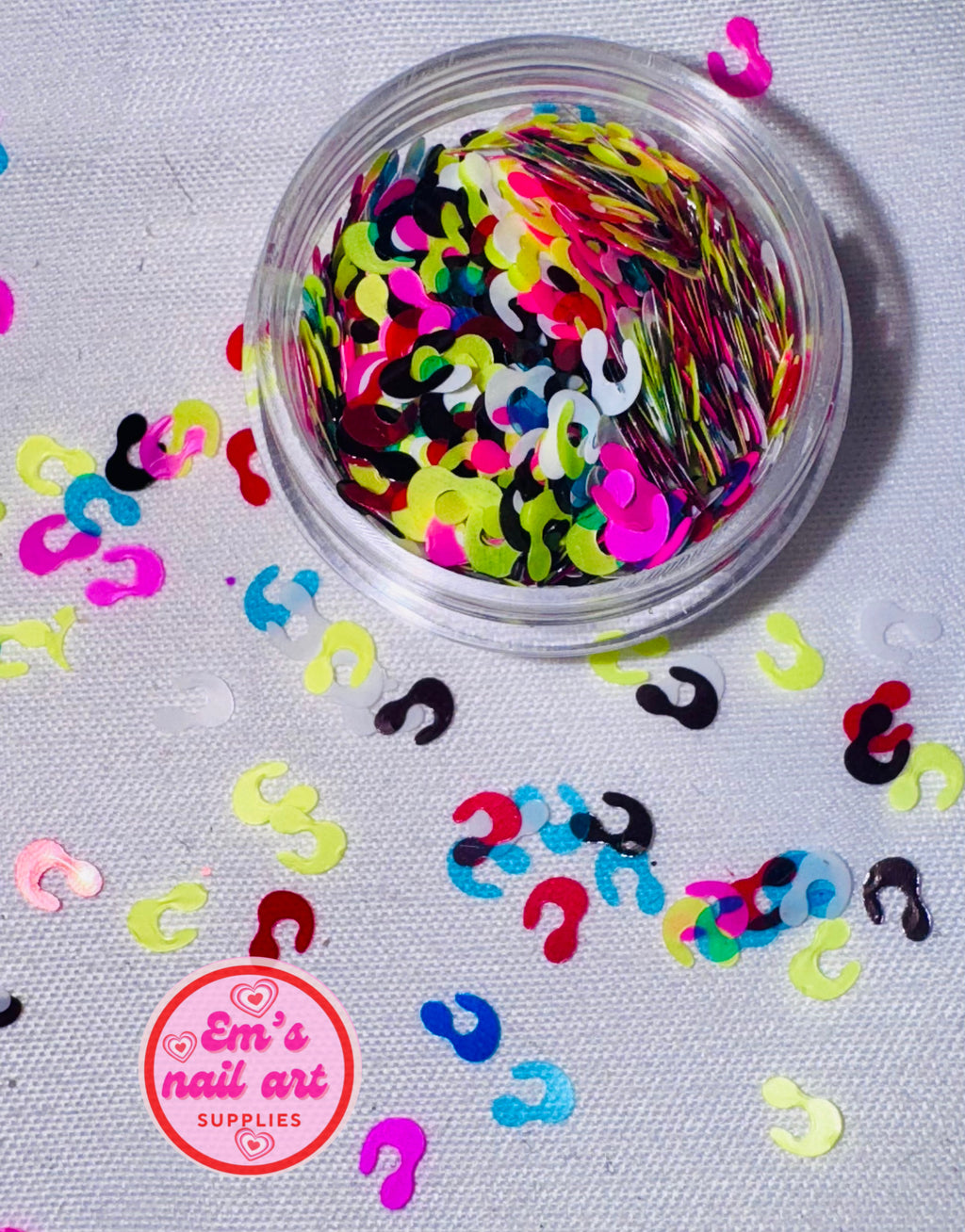Neon leopard print