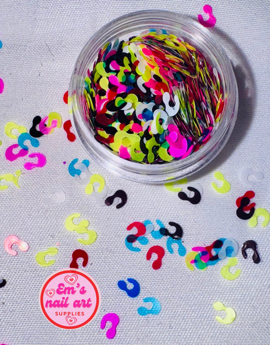 Neon leopard print