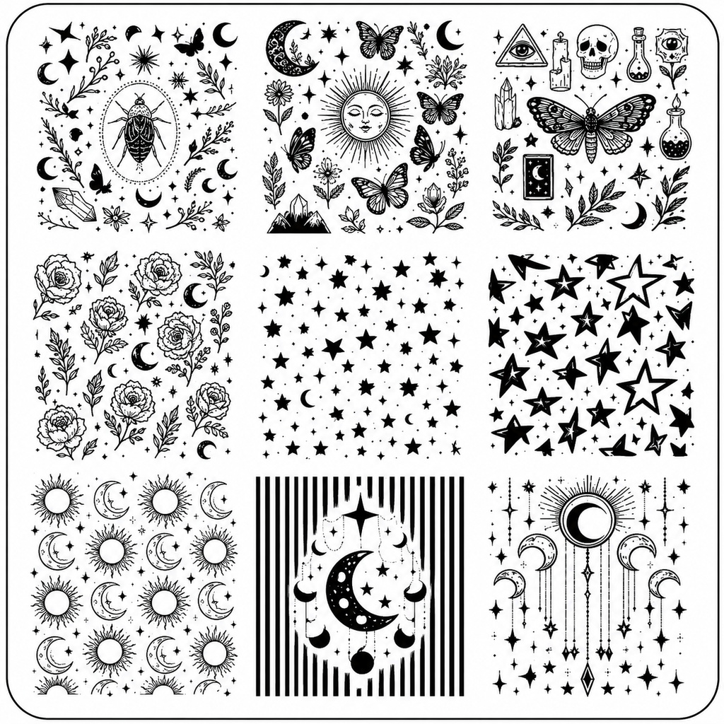 Stamping plates