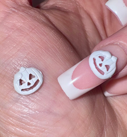 White pumpkins