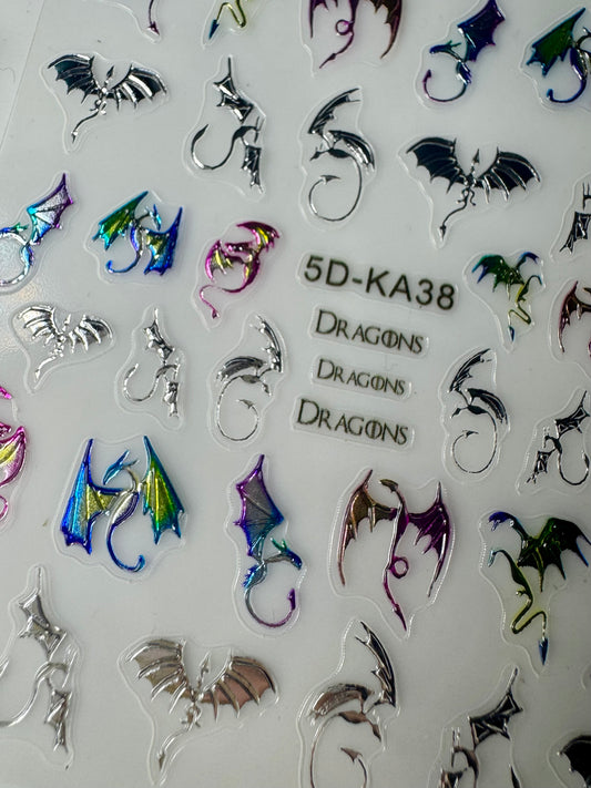 Dragon stickers