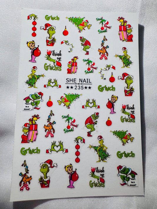 Grinch 2 sticker