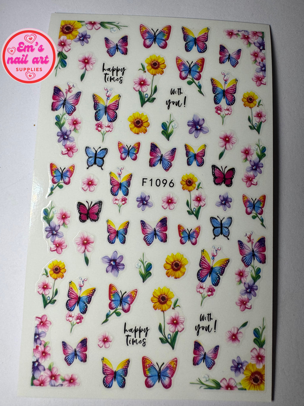 Butterfly sticker 3