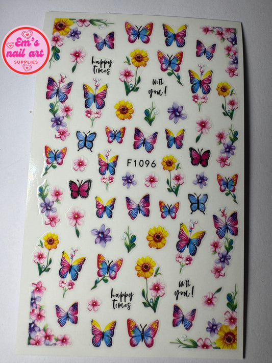 Butterfly sticker 3