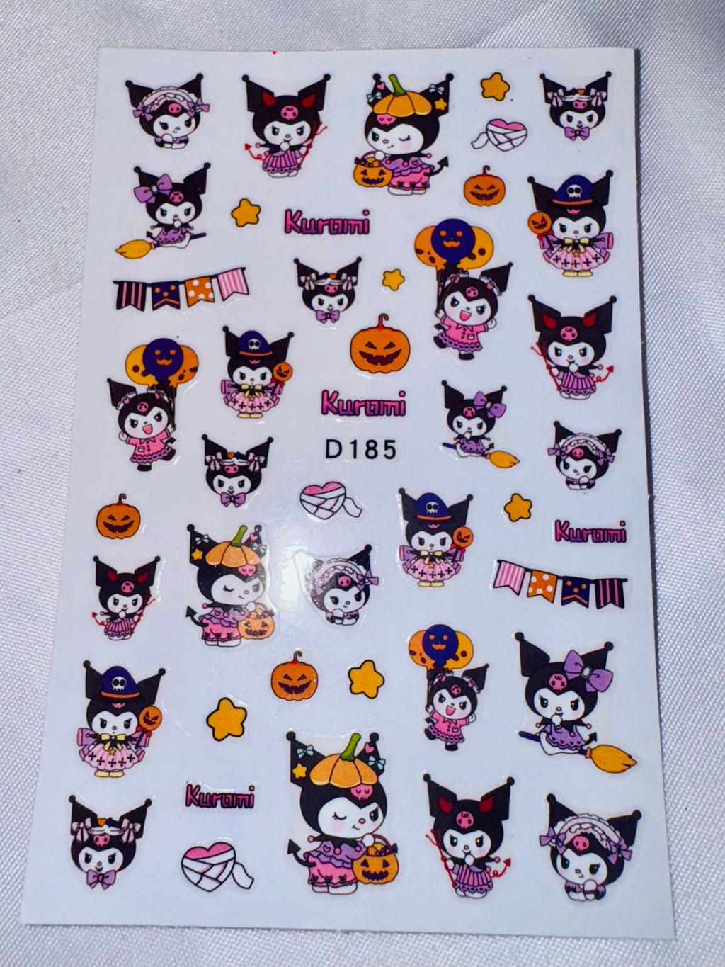 Kuromi Halloween stickers