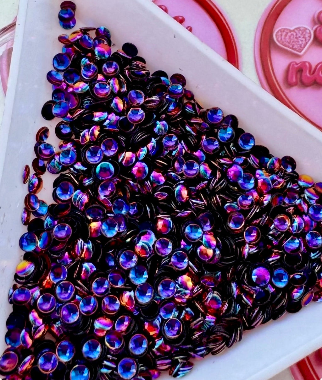 Taro bubble tea glitter