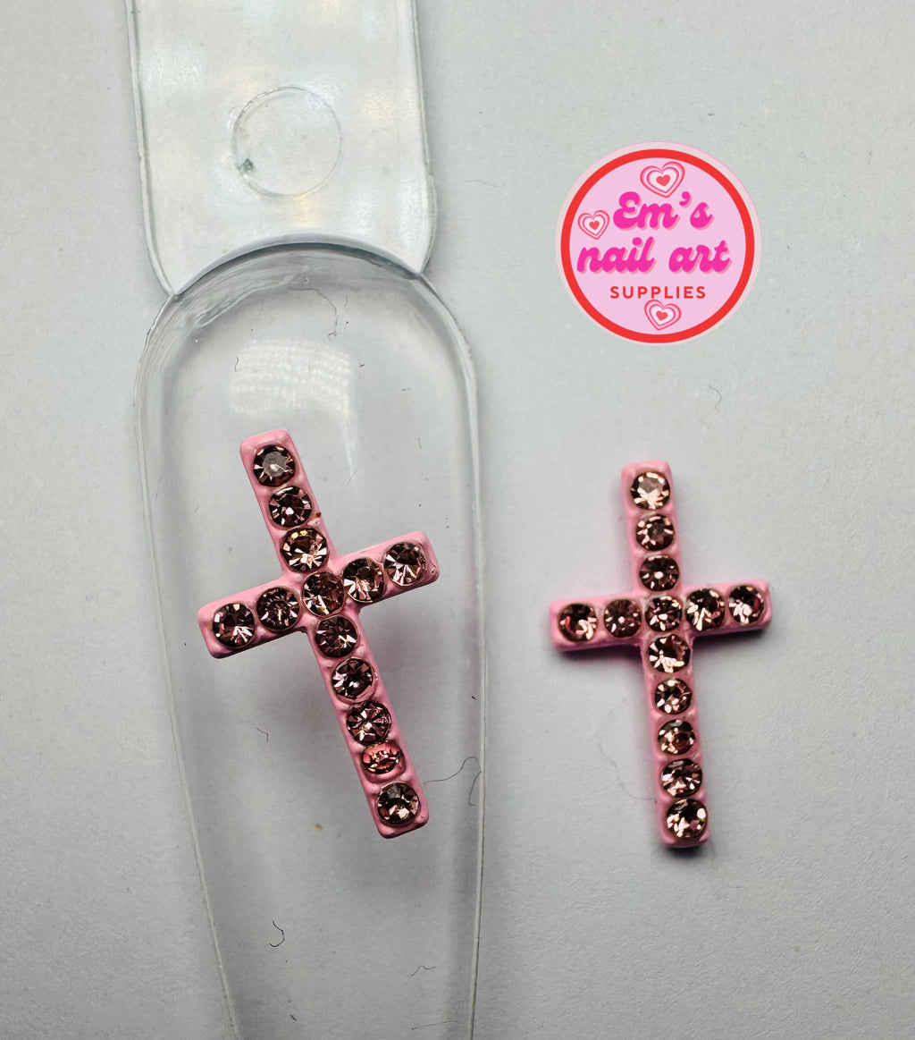 Pink crosses
