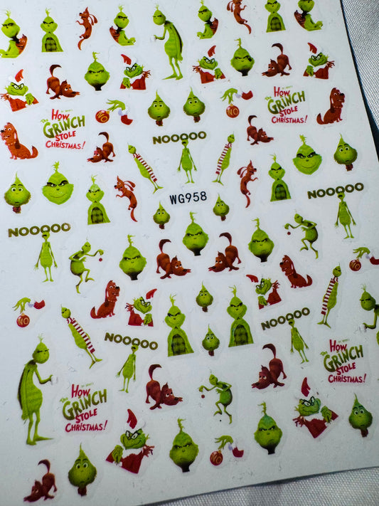 The grinch sticker 1