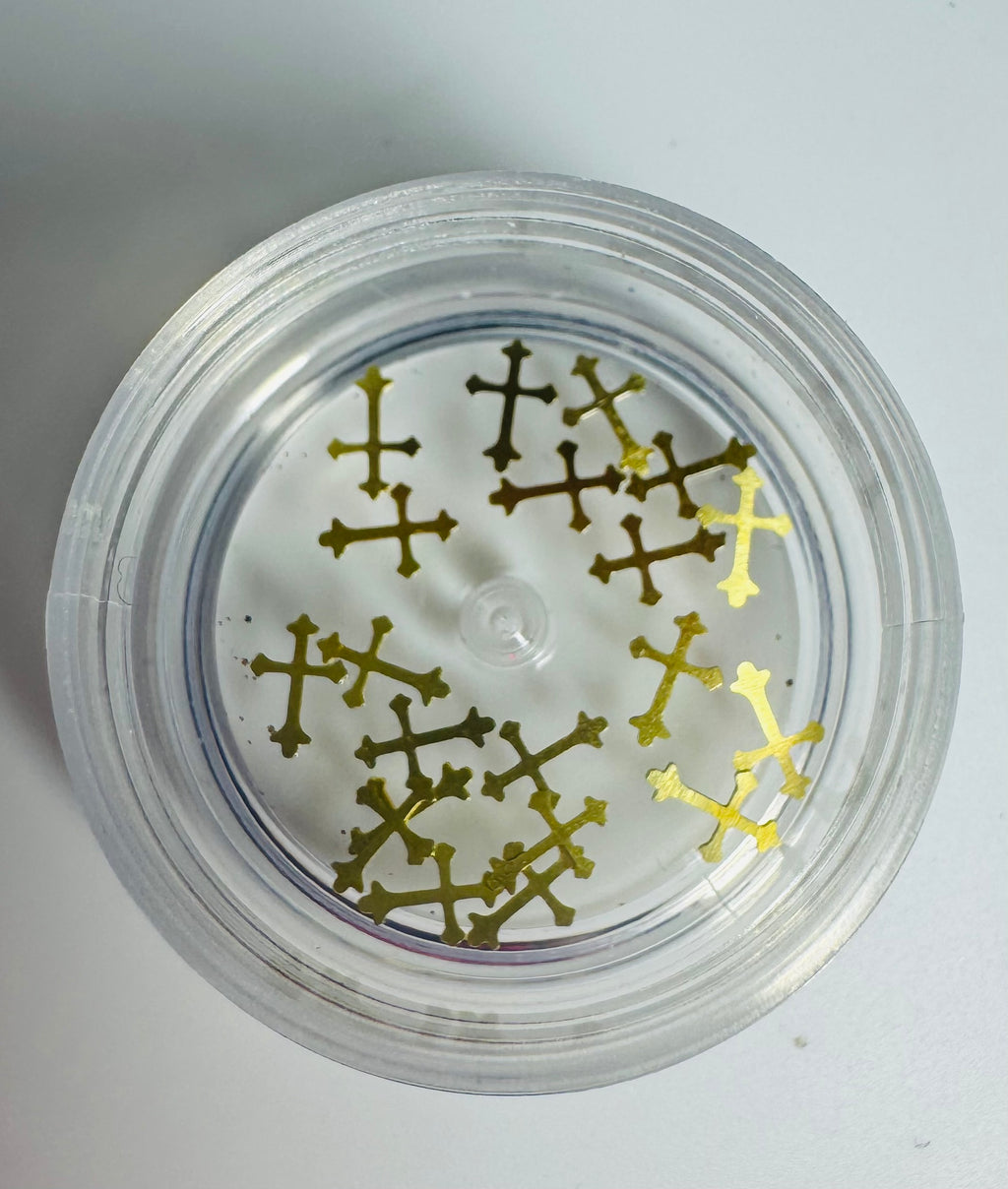 Gold metal cross