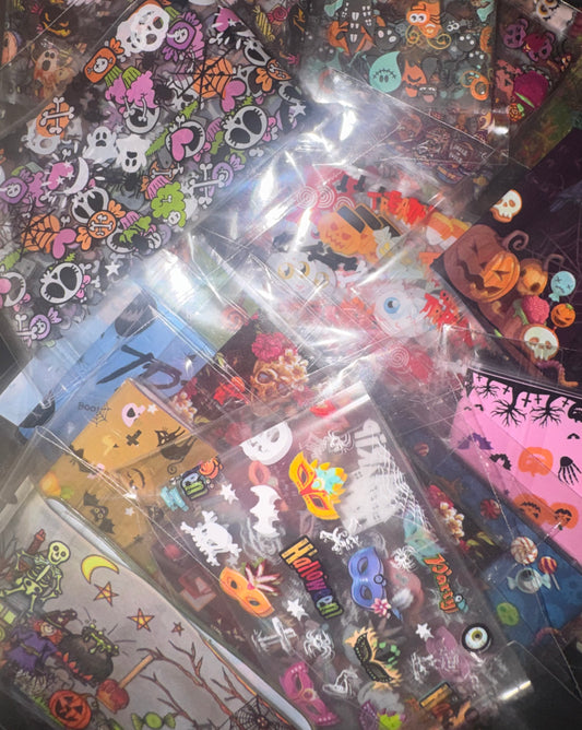 Mystery Halloween foils