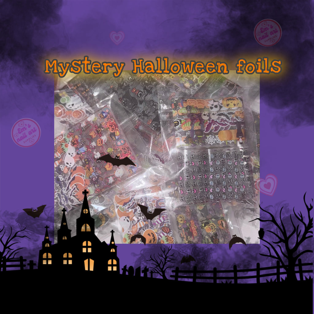Mystery Halloween foils
