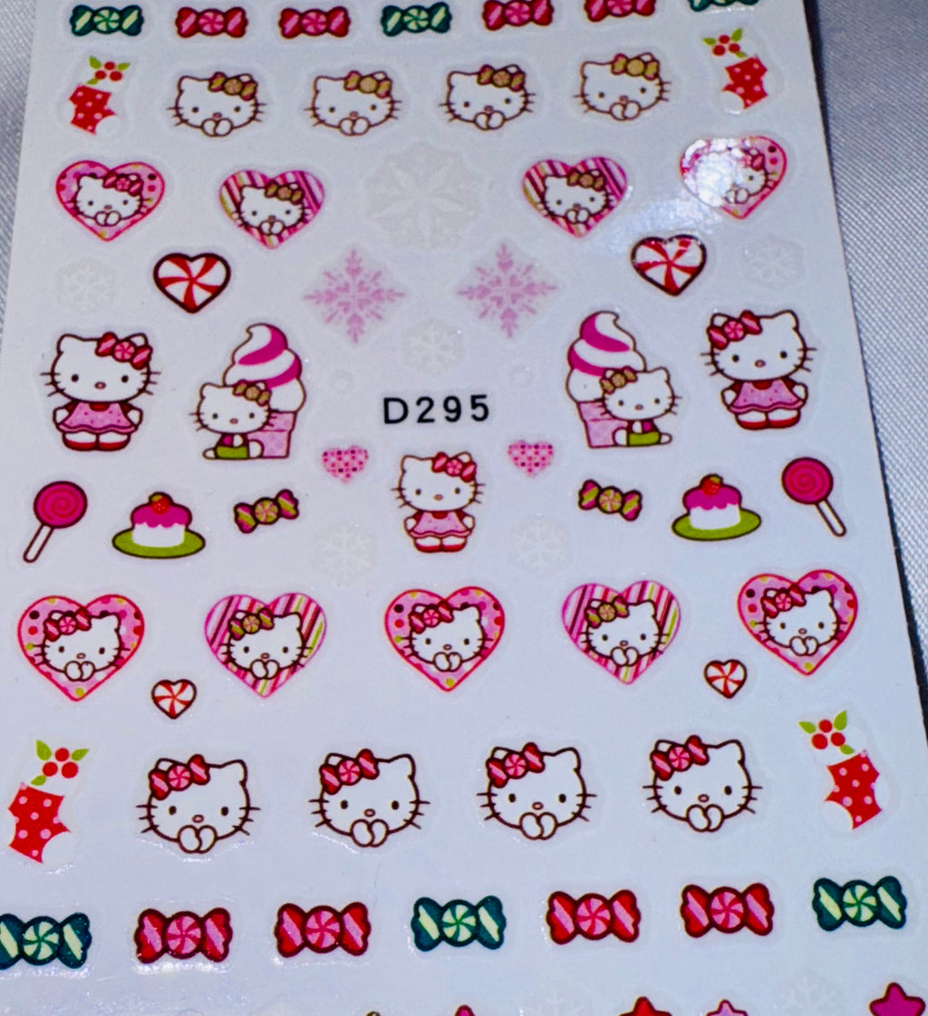 Hello kitty Christmas sticker 2