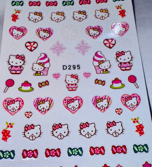 Hello kitty Christmas sticker 2