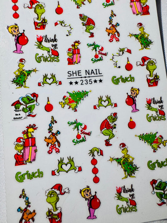 Grinch 2 sticker
