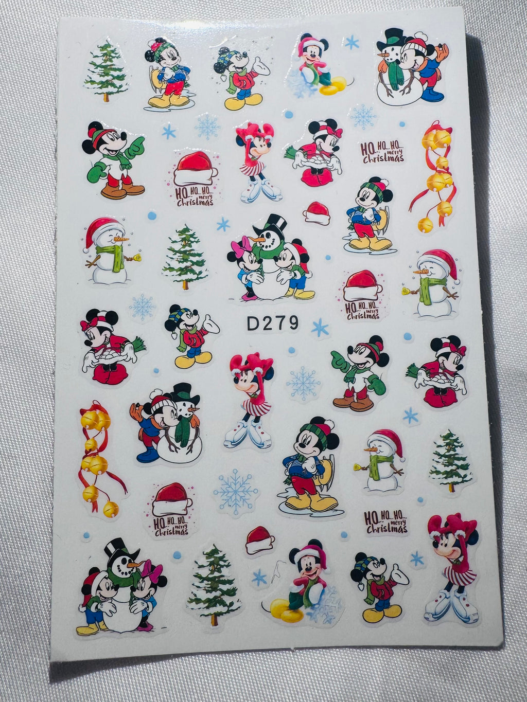 Mickey Mouse Christmas sticker 2