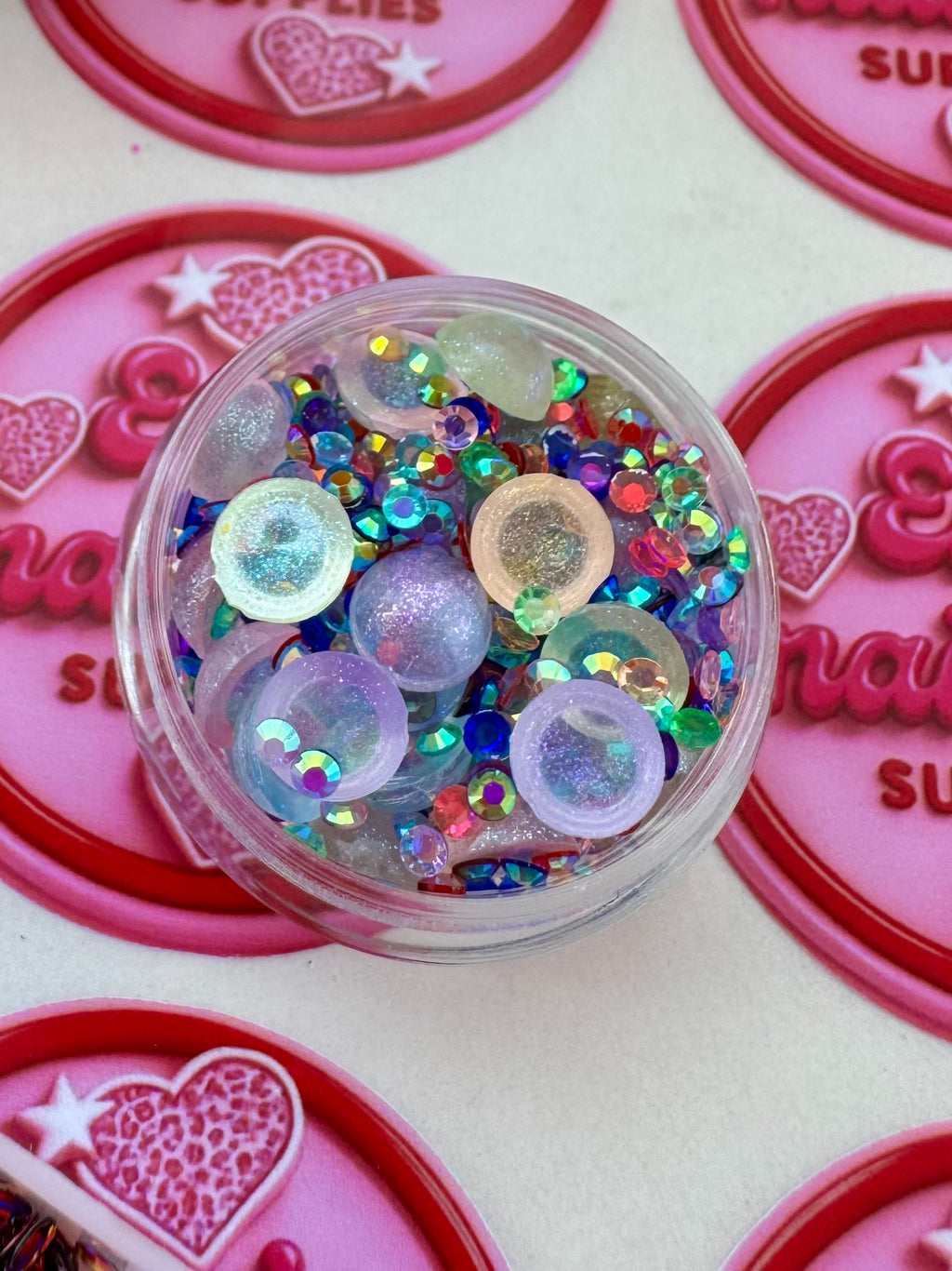 Taro bubble tea glitter
